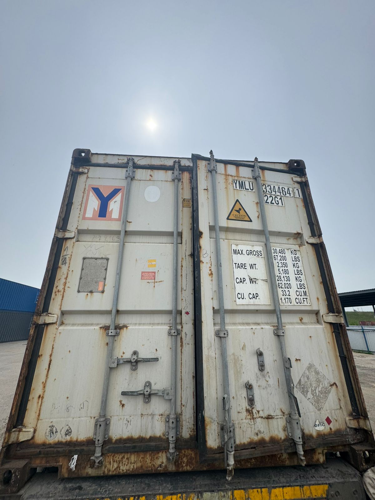 Морской контейнер YMLU3344641