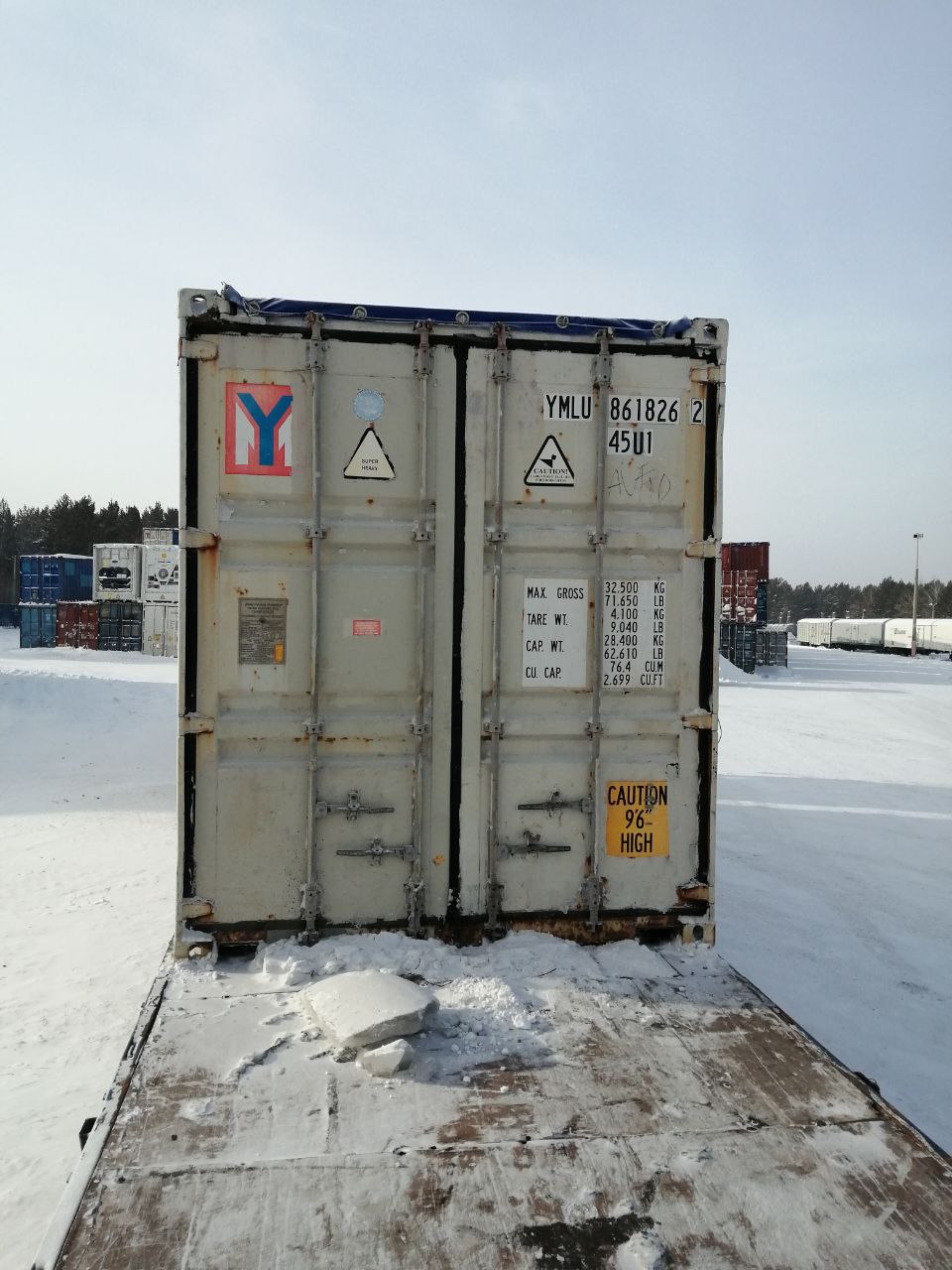 Морской контейнер YMLU8618262