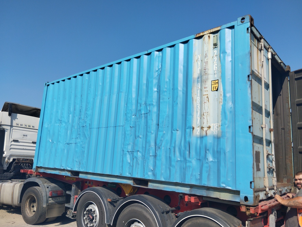 Морской контейнер YYCU0183772