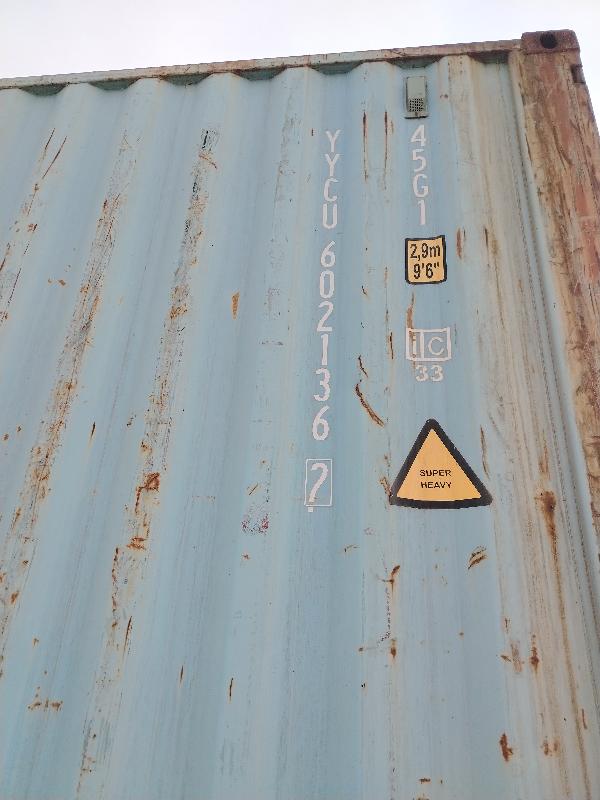 Морской контейнер YYCU6021362