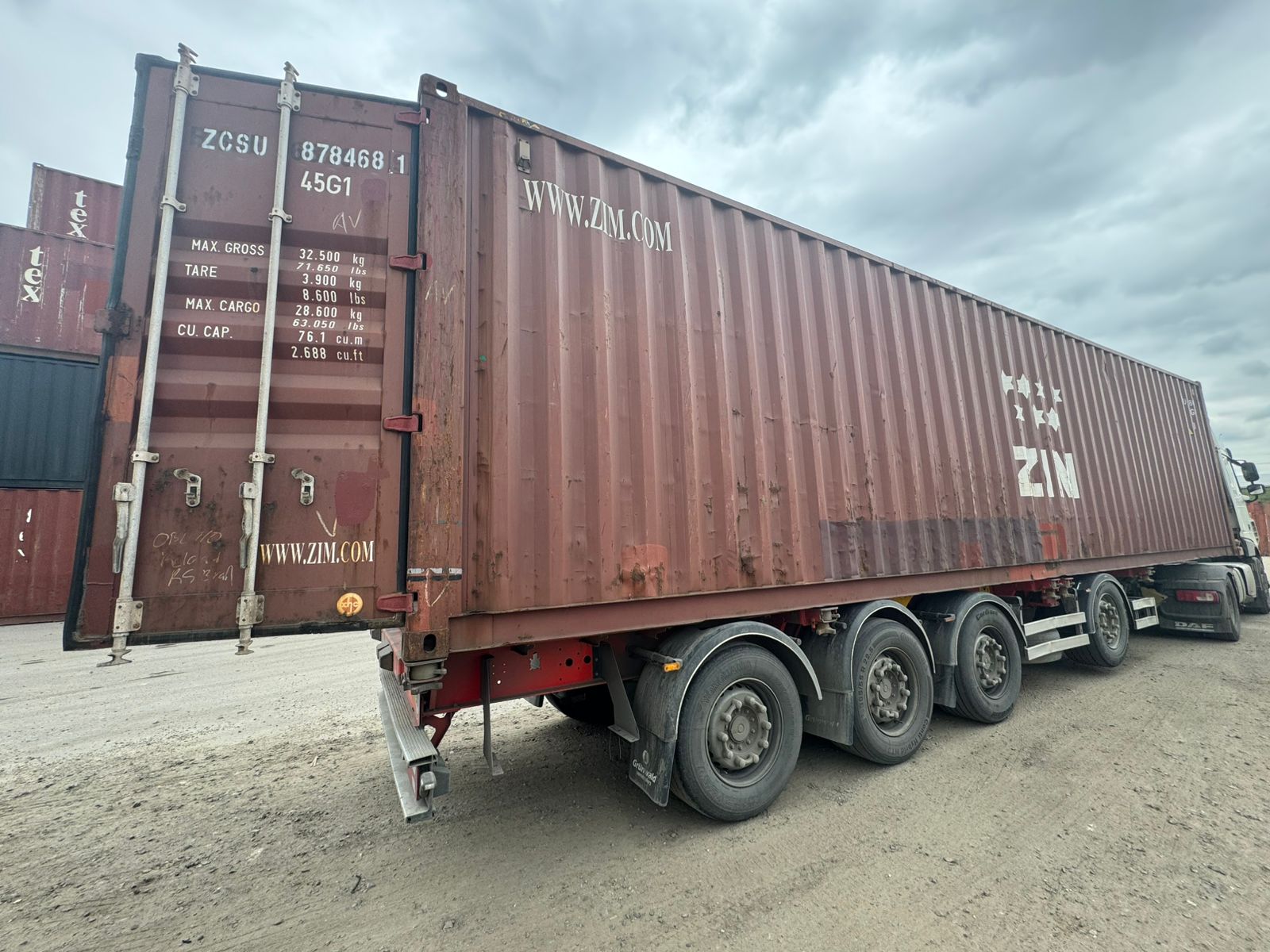 Морской контейнер ZCSU8784681