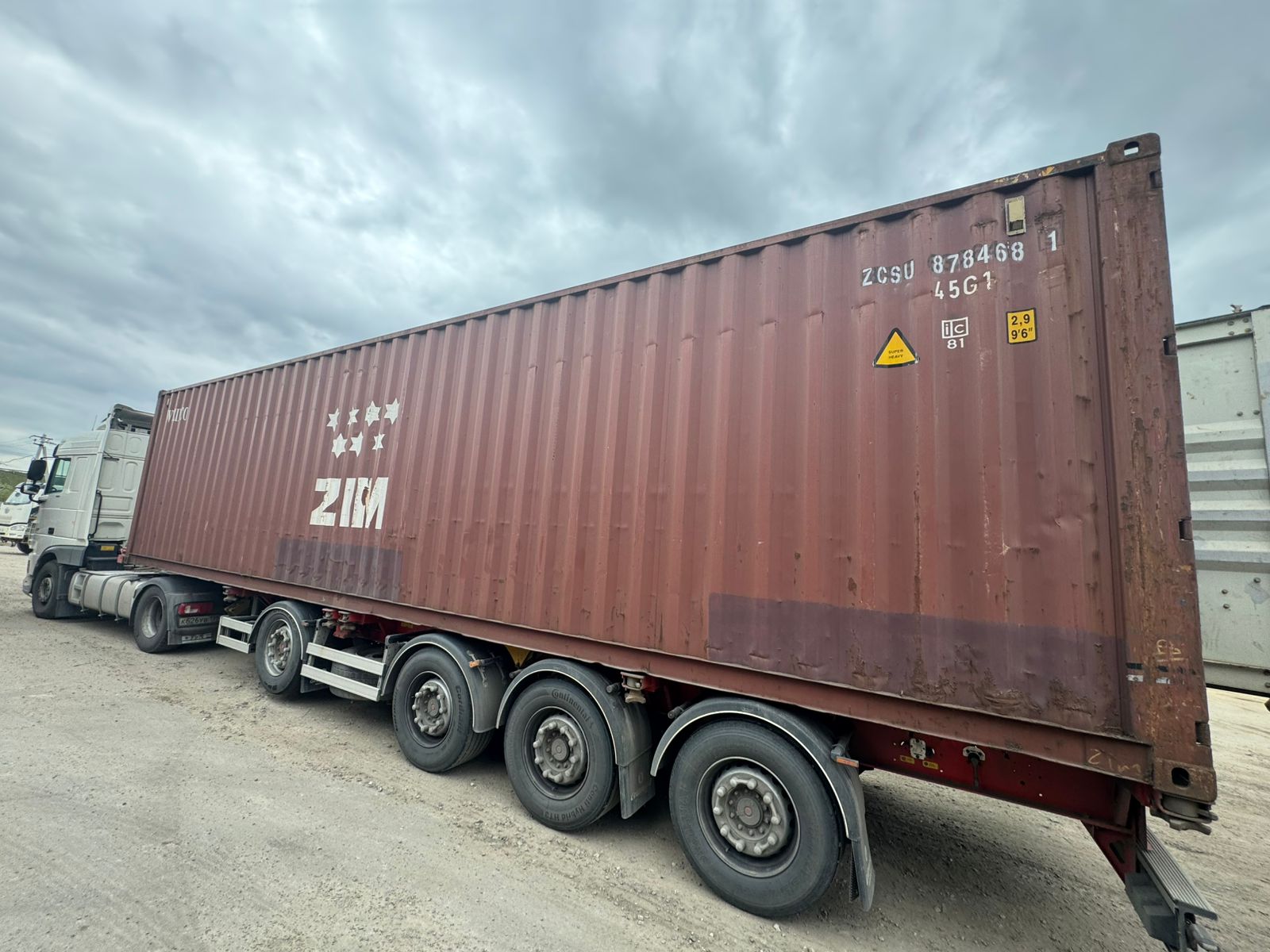 Морской контейнер ZCSU8784681
