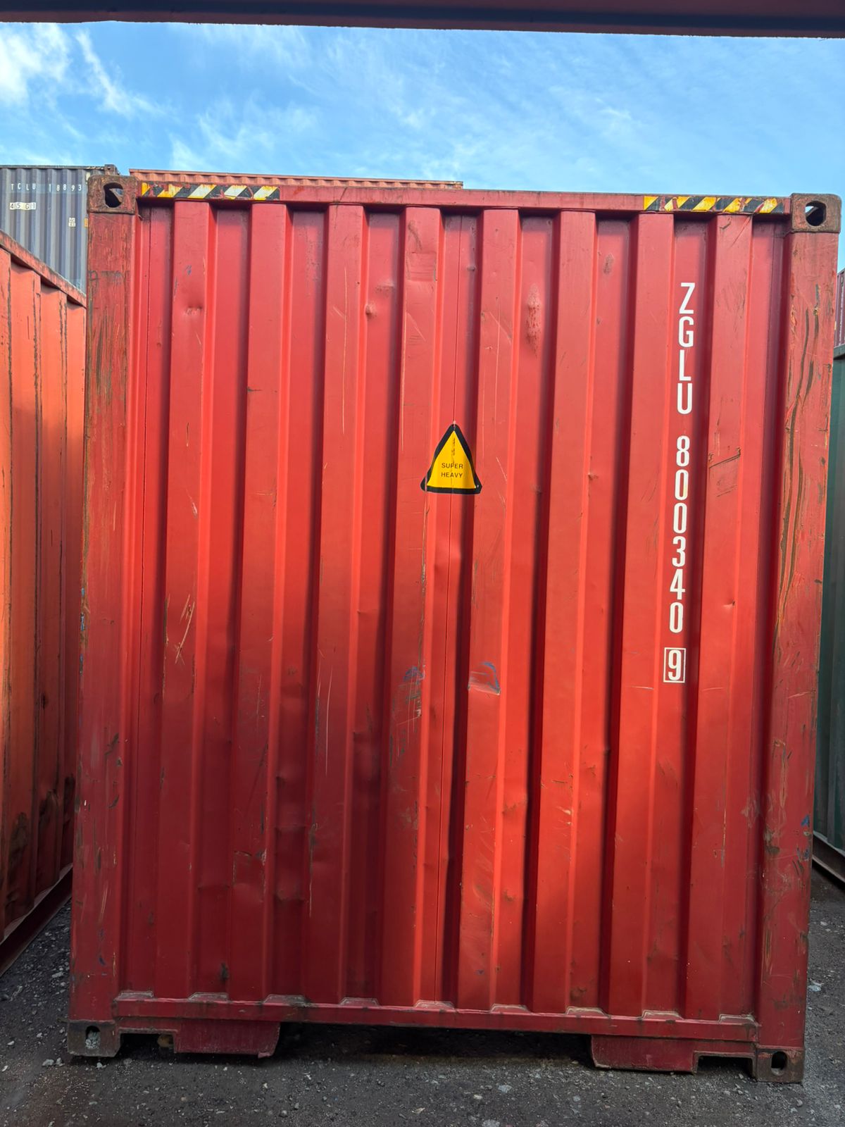Морской контейнер ZGLU8003409