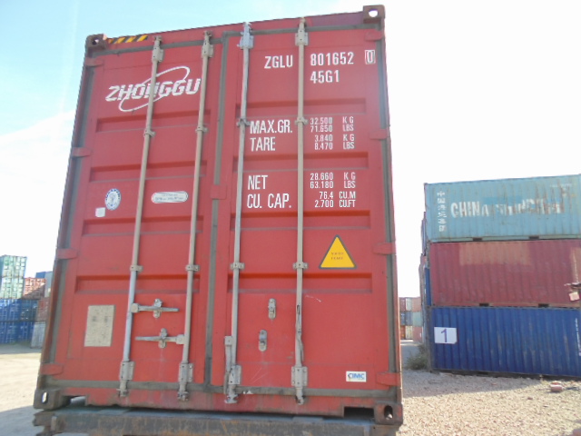 Морской контейнер ZGLU8016520