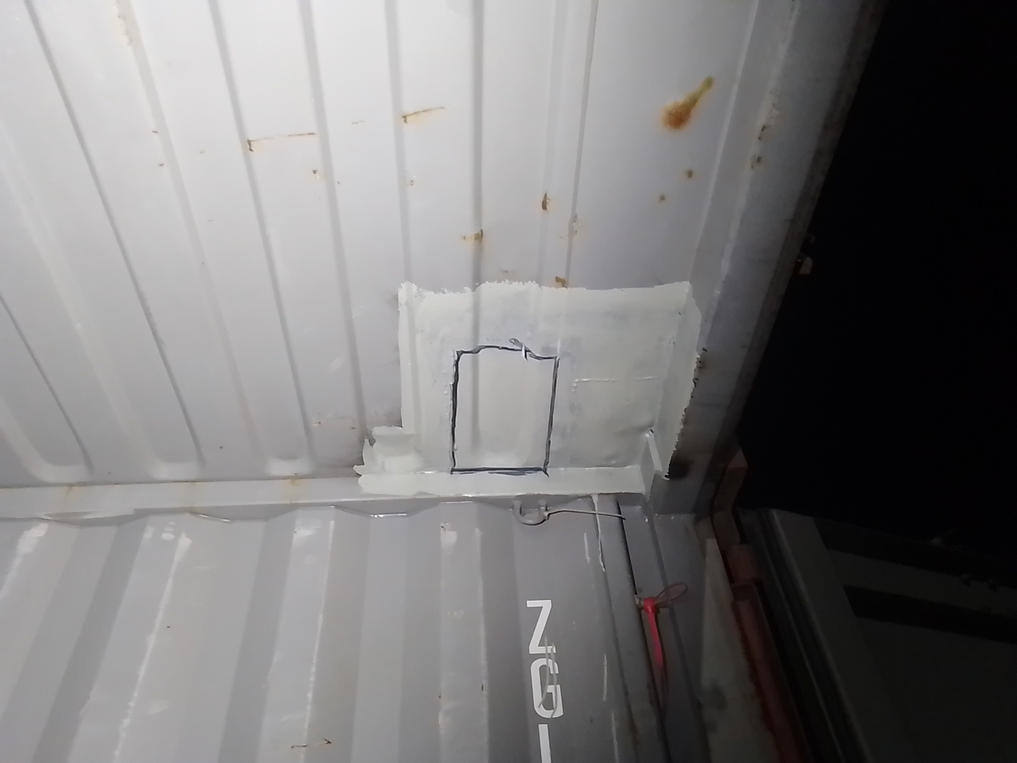 Морской контейнер ZGLU8016807