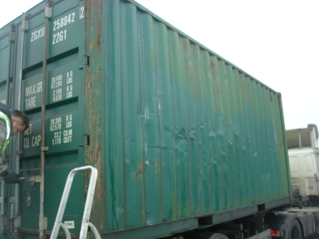 Морской контейнер ZGXU2588422