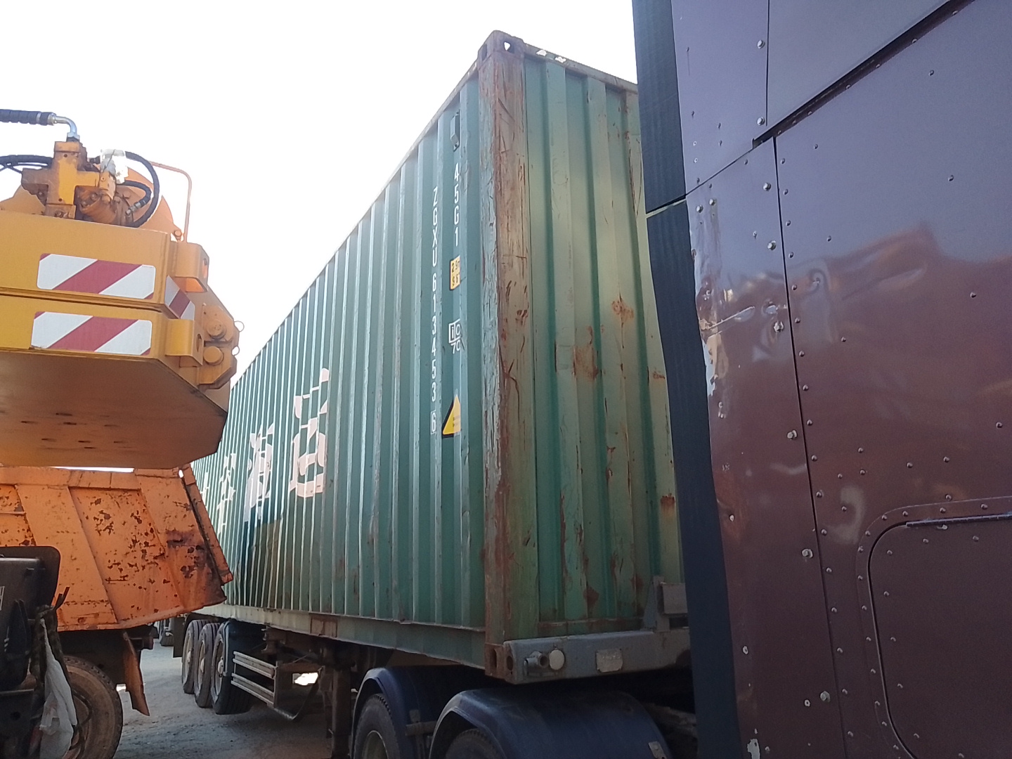 Морской контейнер ZGXU6134536