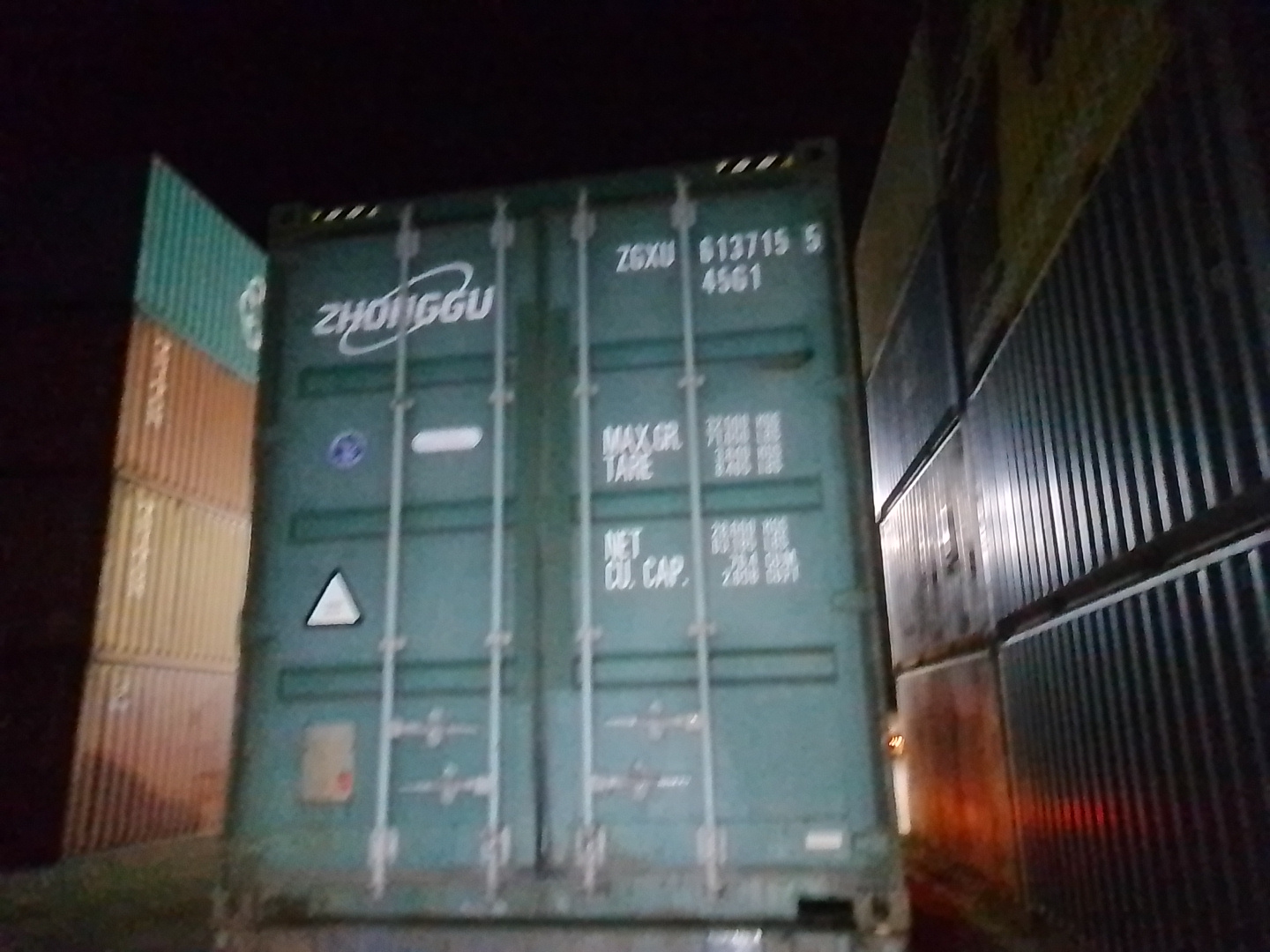 Морской контейнер ZGXU6137155