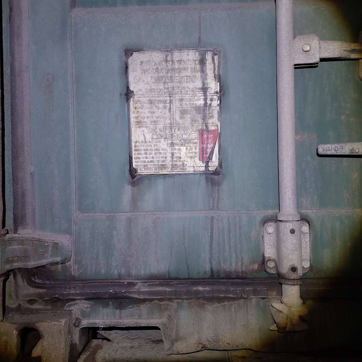 Морской контейнер ZGXU6138444