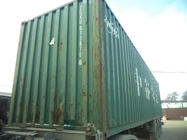 Морской контейнер ZGXU6138700