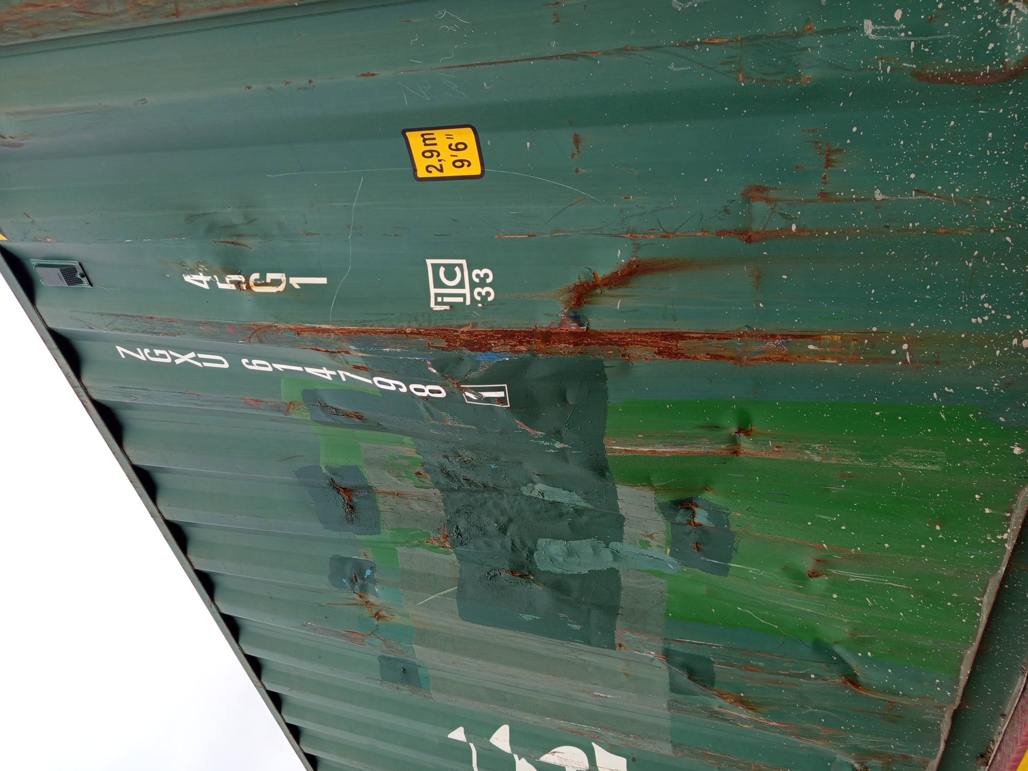 Морской контейнер ZGXU6147981