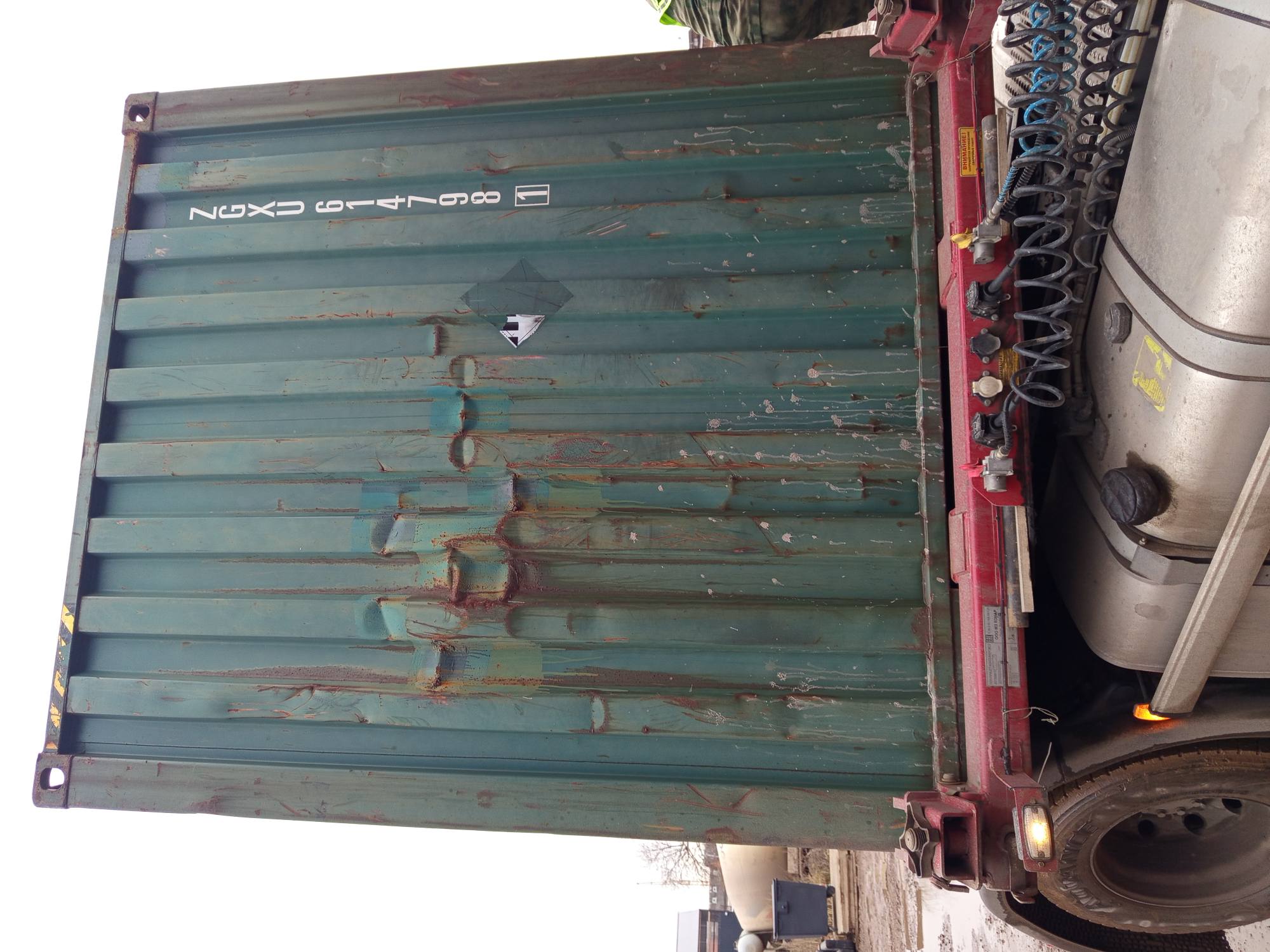 Морской контейнер ZGXU6147981