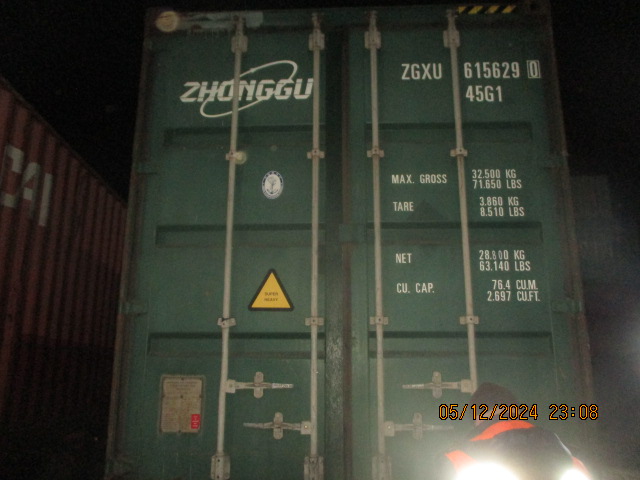 Морской контейнер ZGXU6156290