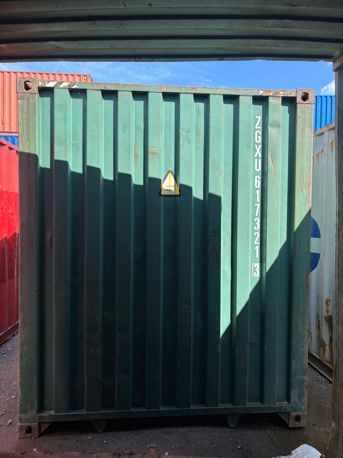 Морской контейнер ZGXU6173213