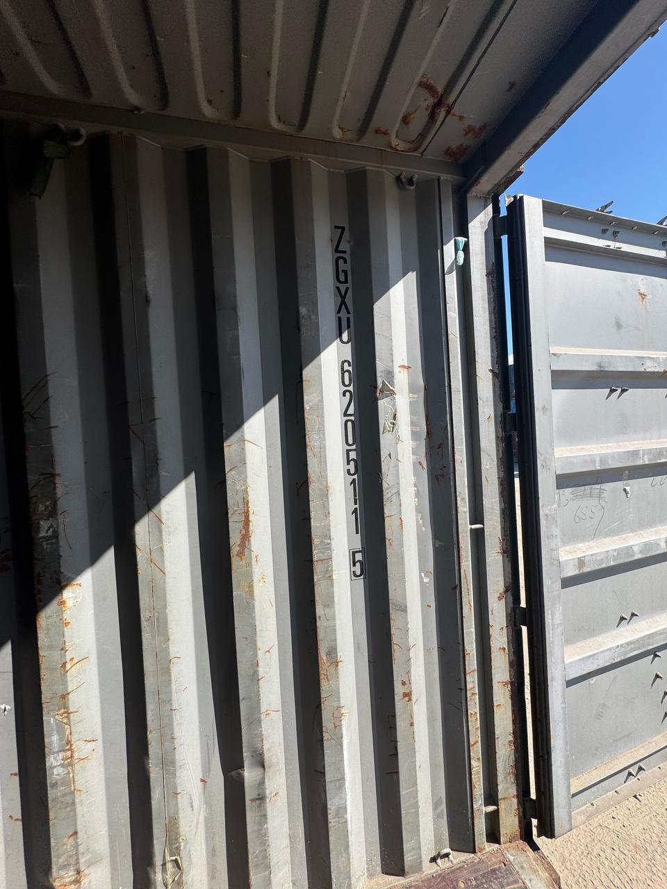 Морской контейнер ZGXU6205115