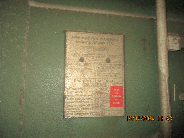 Морской контейнер ZGXU6207041