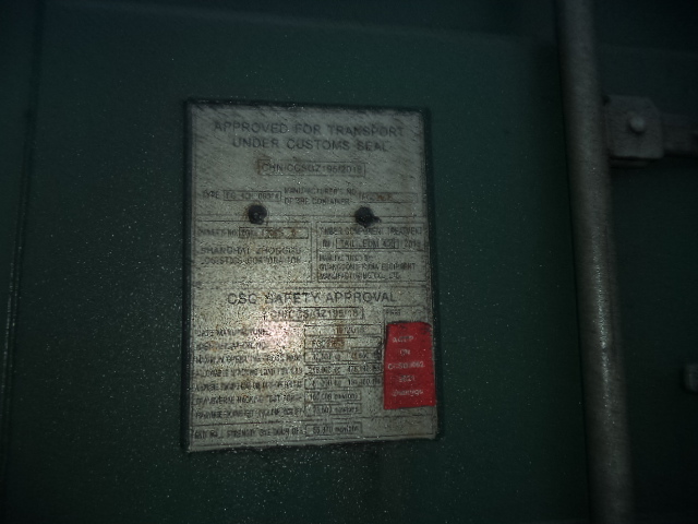 Морской контейнер ZGXU6208156