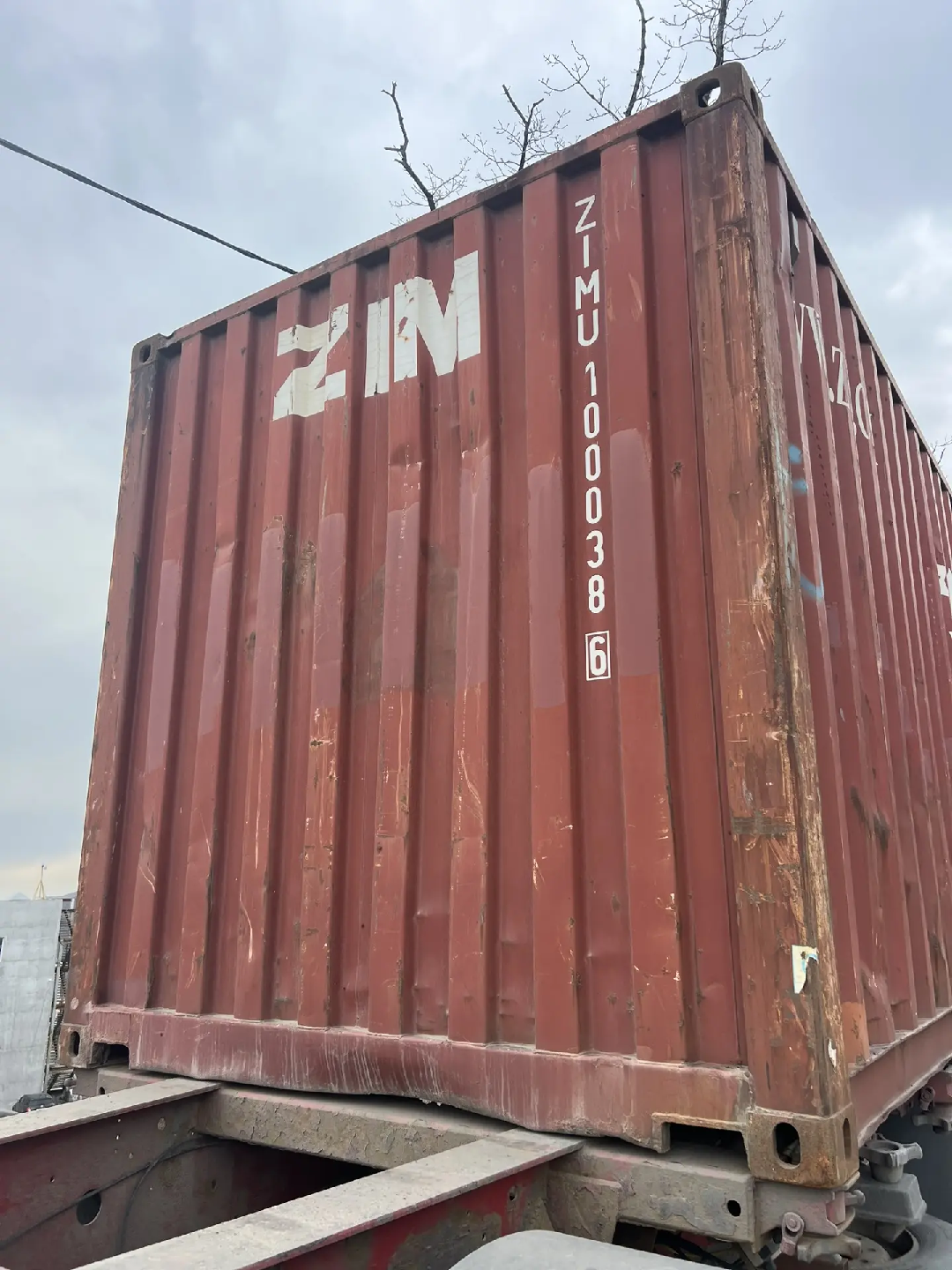 Морской контейнер ZIMU1000386