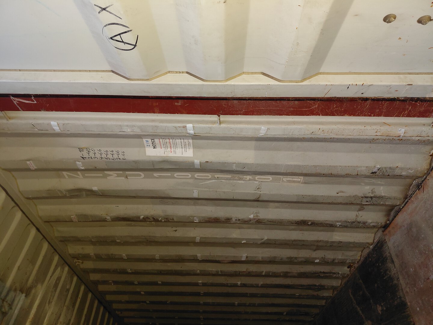 Морской контейнер ZIMU1001401