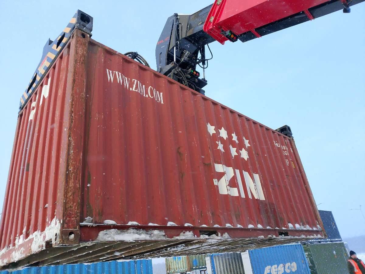 Морской контейнер ZIMU1001675