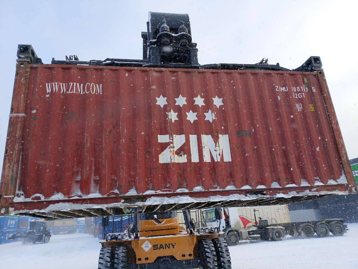 Морской контейнер ZIMU1001675