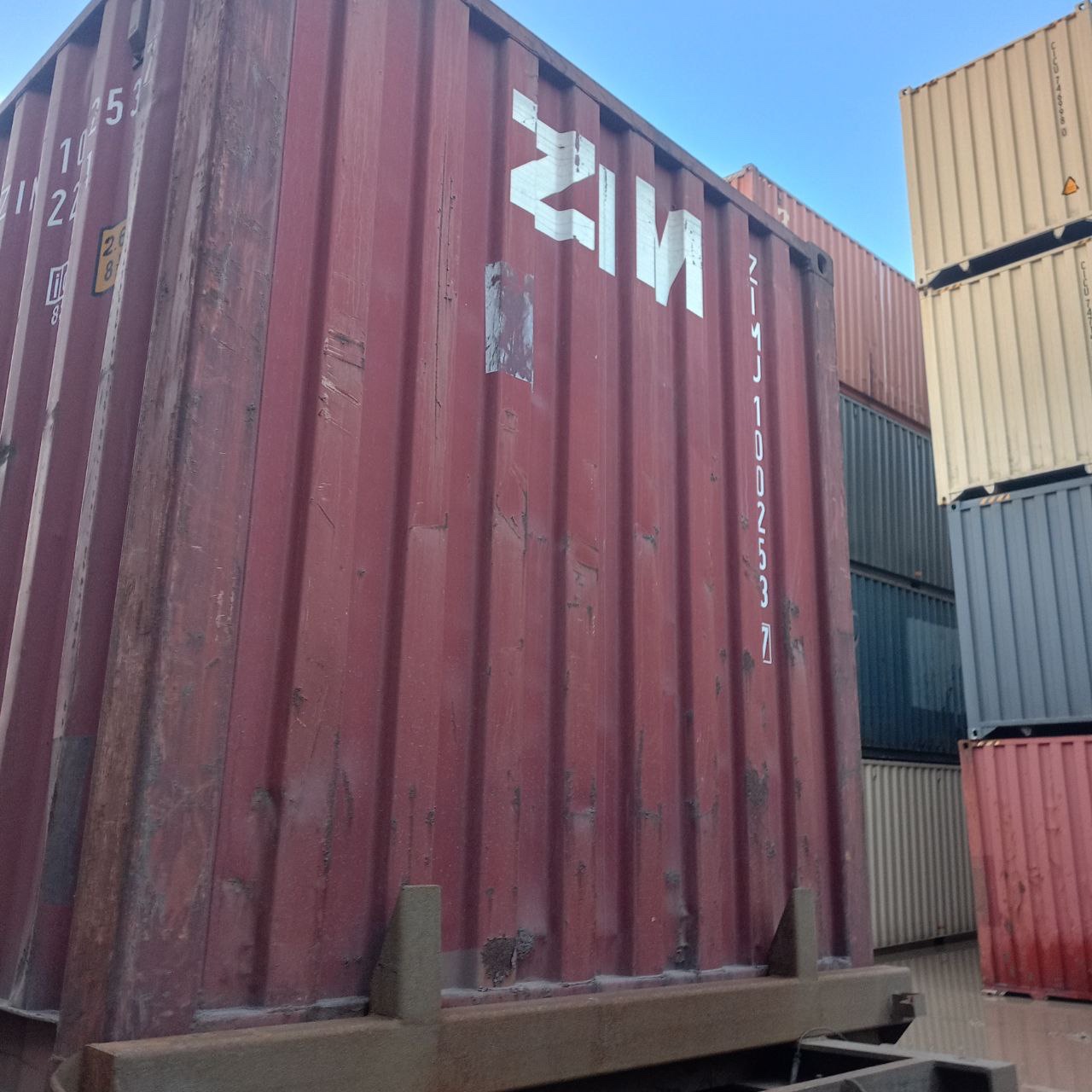 Морской контейнер ZIMU1002537