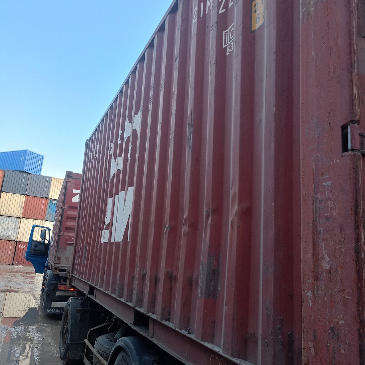 Морской контейнер ZIMU1002537