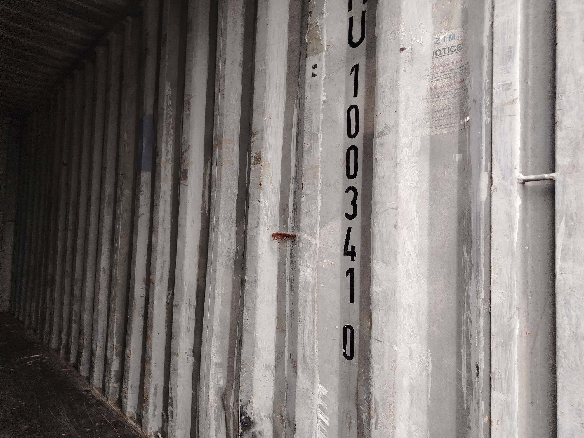 Морской контейнер ZIMU1003410