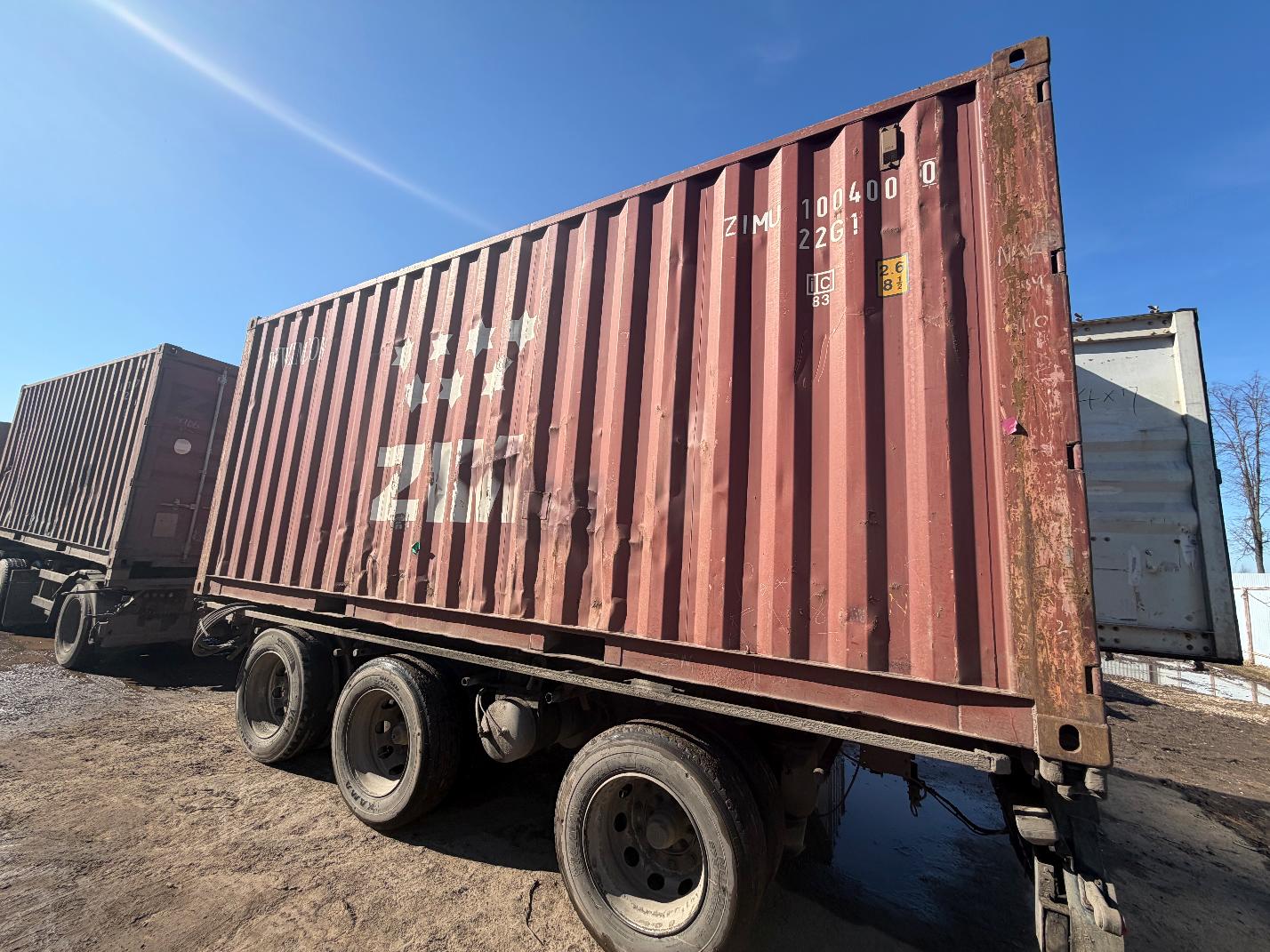 Морской контейнер ZIMU1004000