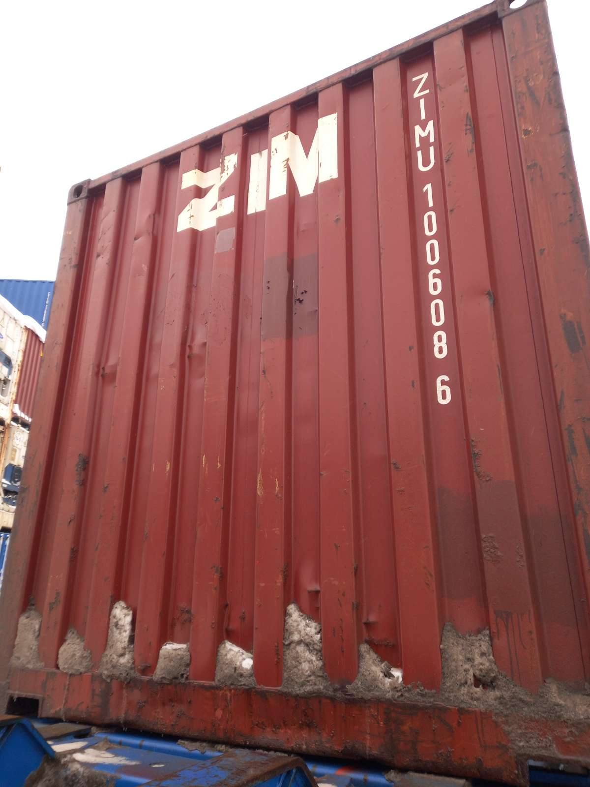 Морской контейнер ZIMU1006086
