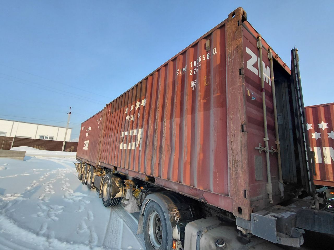 Морской контейнер ZIMU1006580