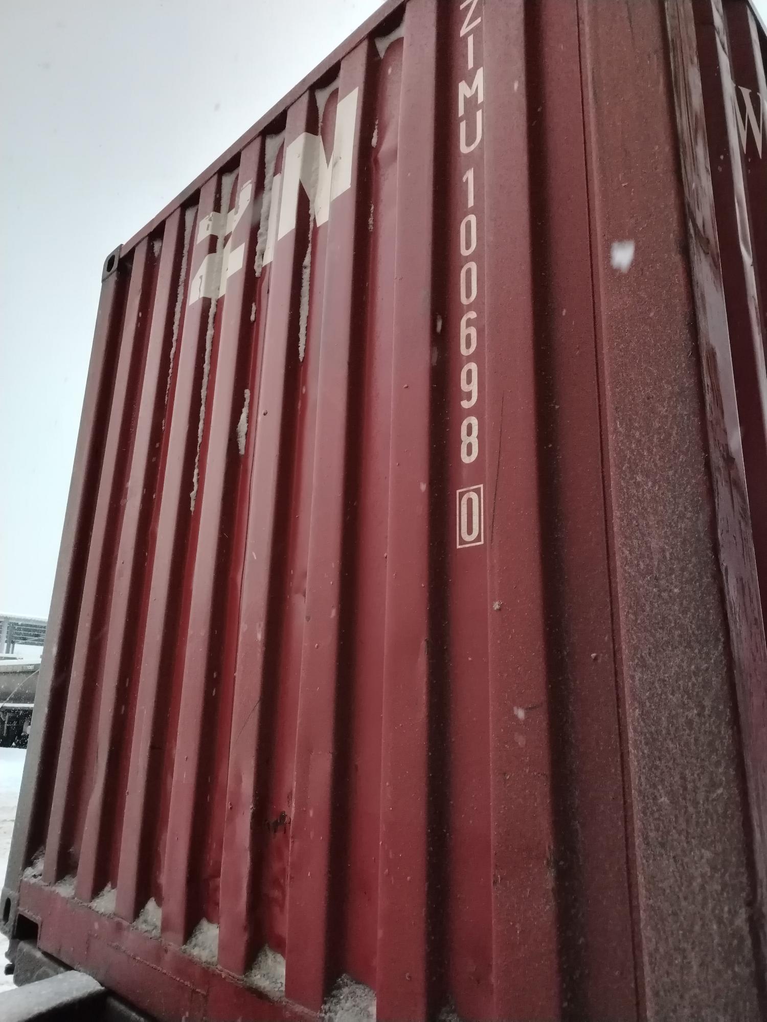 Морской контейнер ZIMU1006980