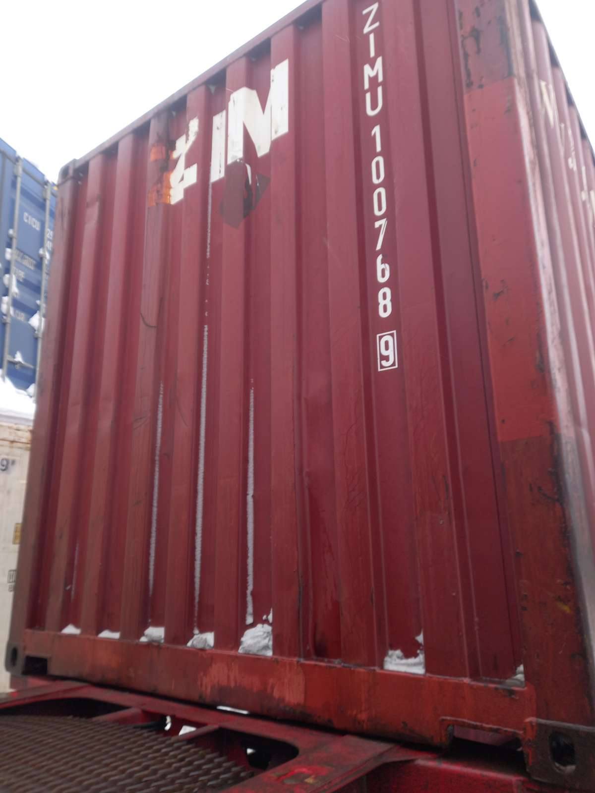 Морской контейнер ZIMU1007689