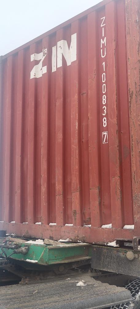 Морской контейнер ZIMU1008387
