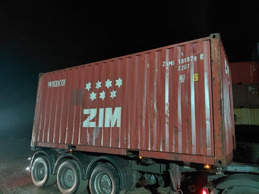 Морской контейнер ZIMU1008788