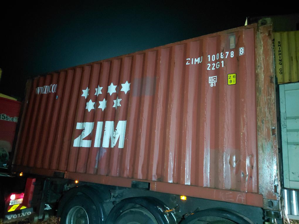 Морской контейнер ZIMU1008788