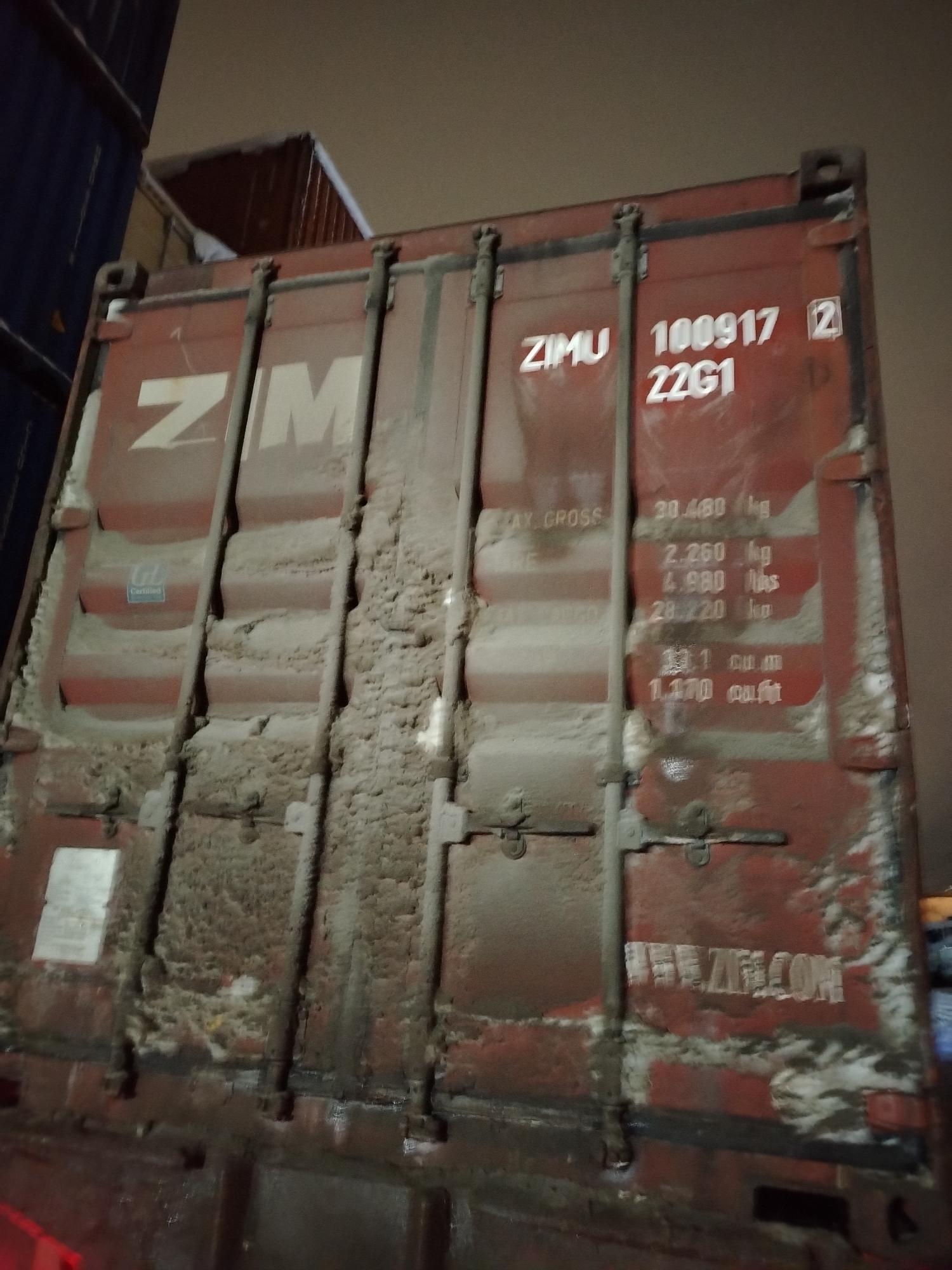 Морской контейнер ZIMU1009172