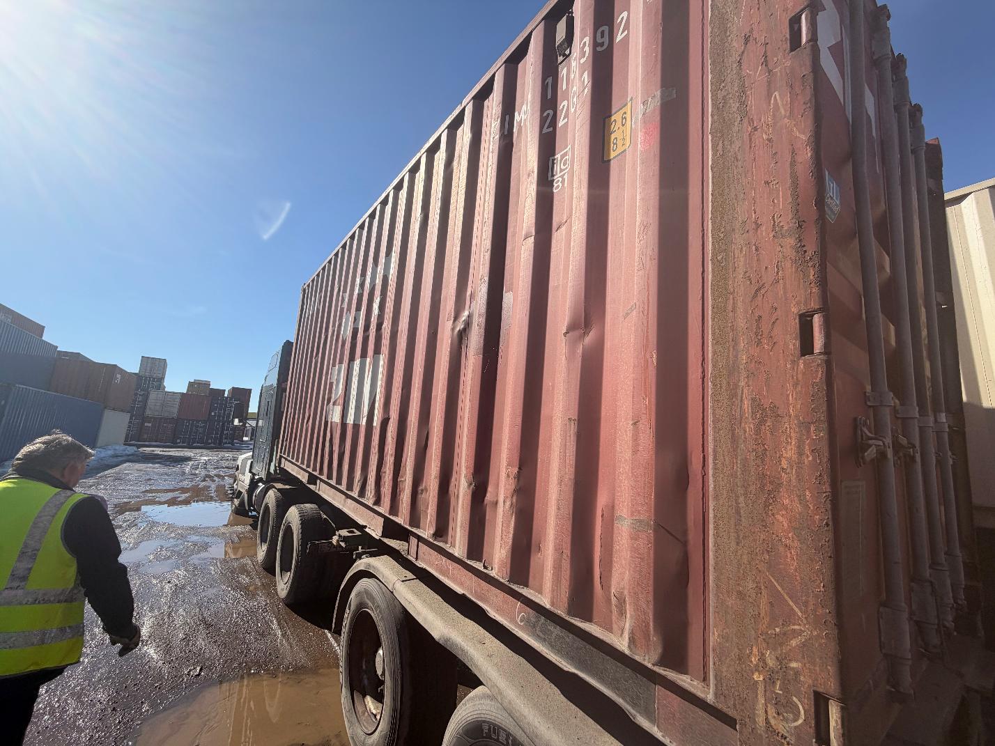 Морской контейнер ZIMU1013608