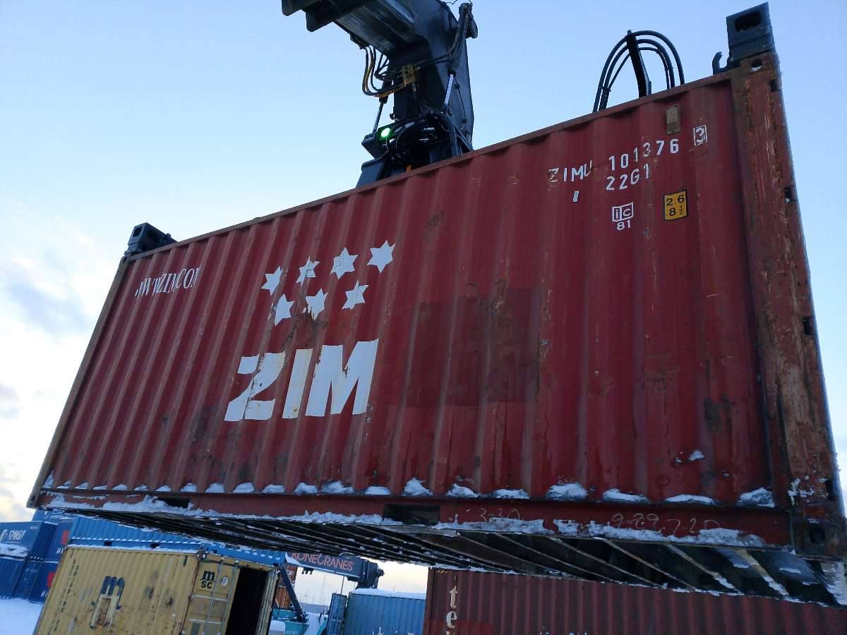 Морской контейнер ZIMU1013763