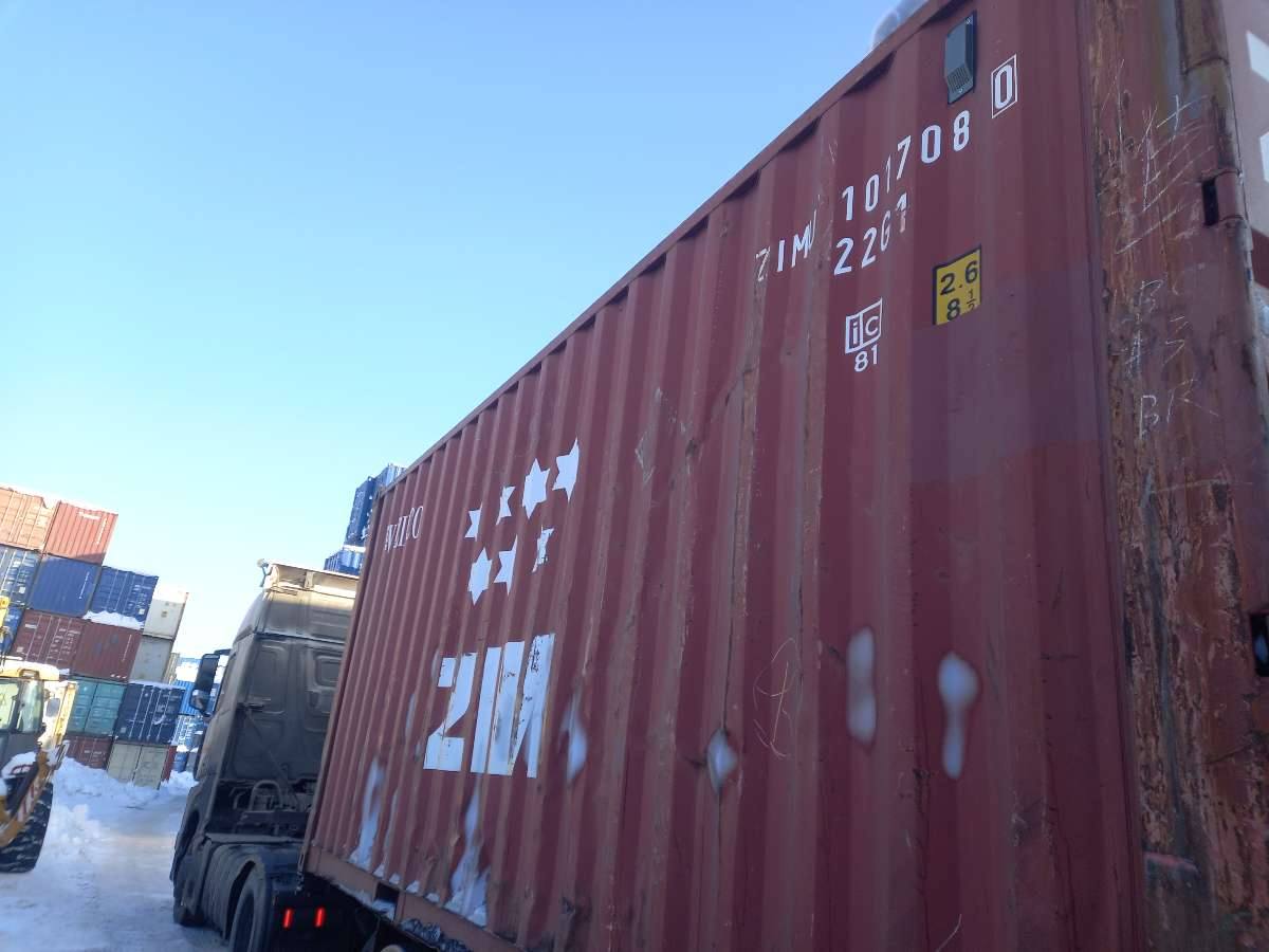 Морской контейнер ZIMU1017080