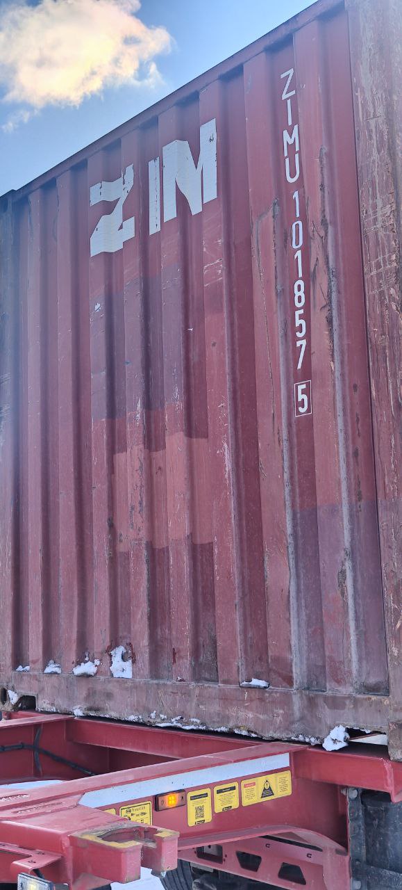 Морской контейнер ZIMU1018575