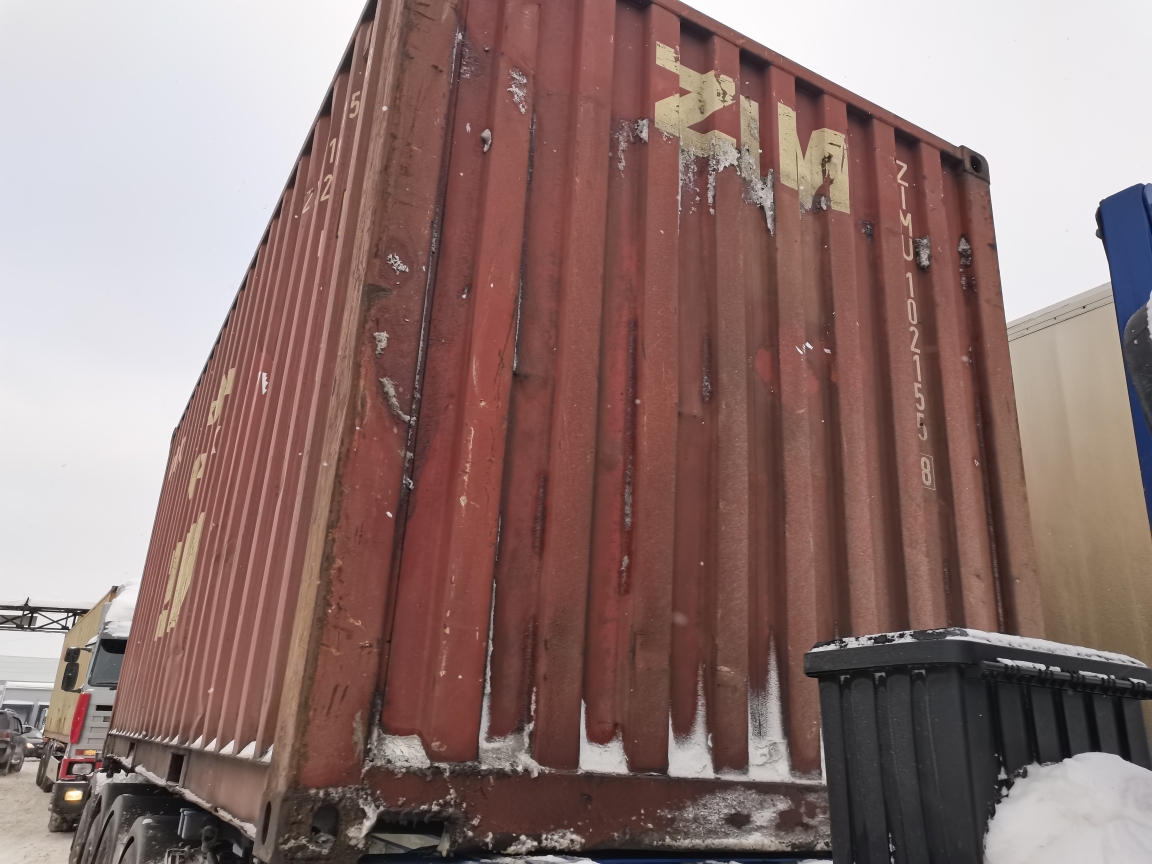 Морской контейнер ZIMU1021558