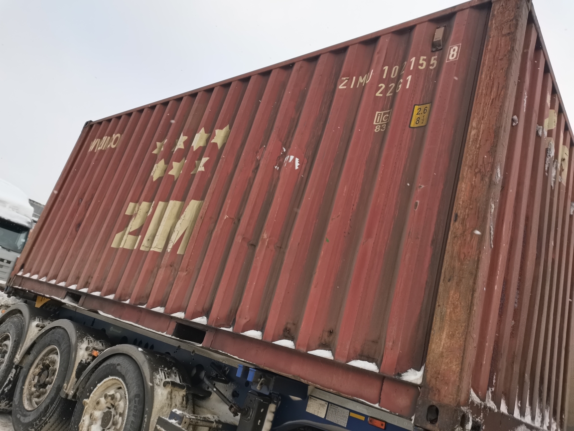 Морской контейнер ZIMU1021558