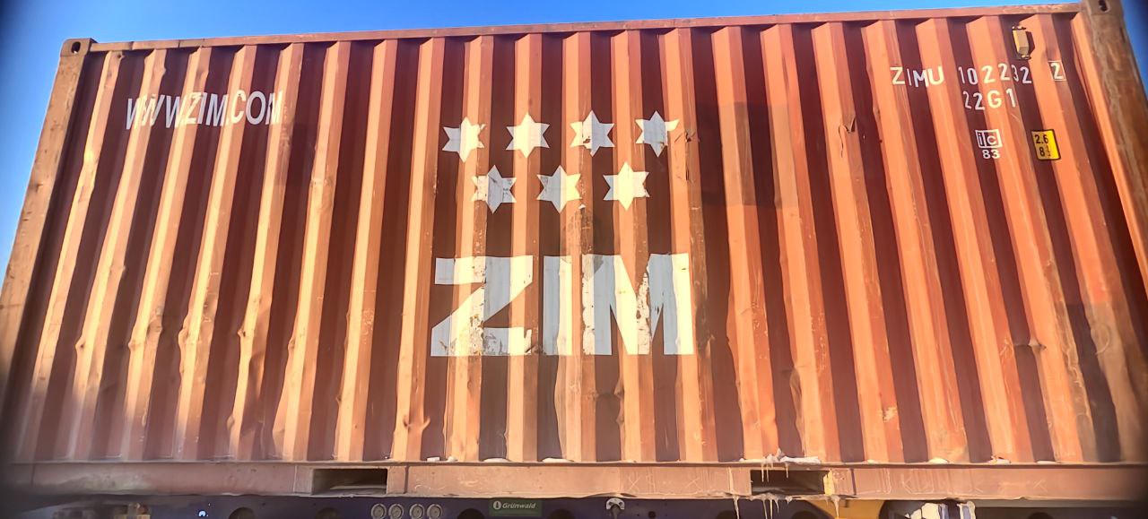 Морской контейнер ZIMU1022322