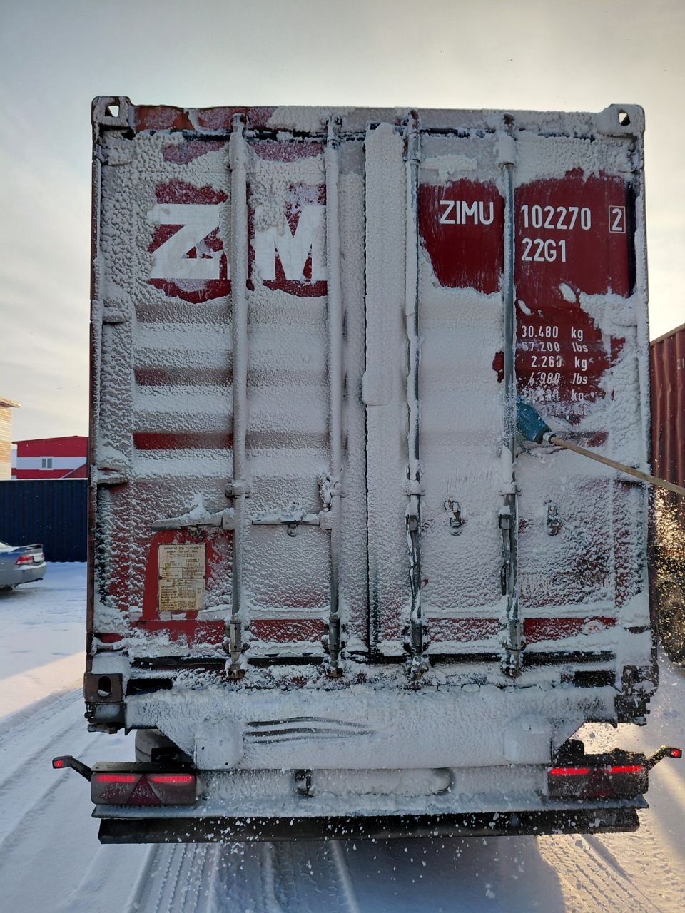 Морской контейнер ZIMU1022702