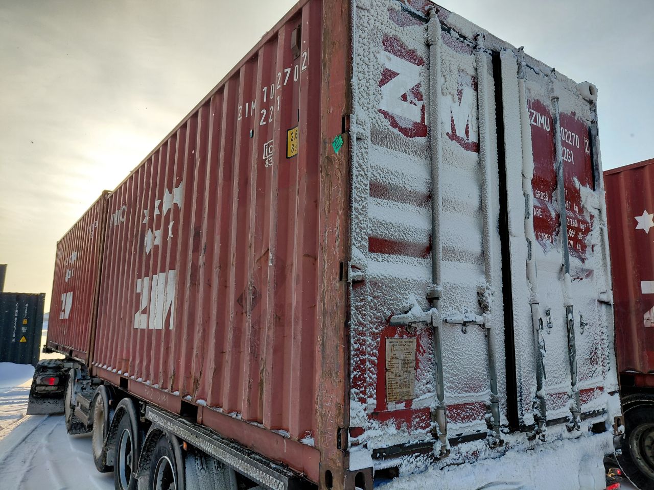 Морской контейнер ZIMU1022702