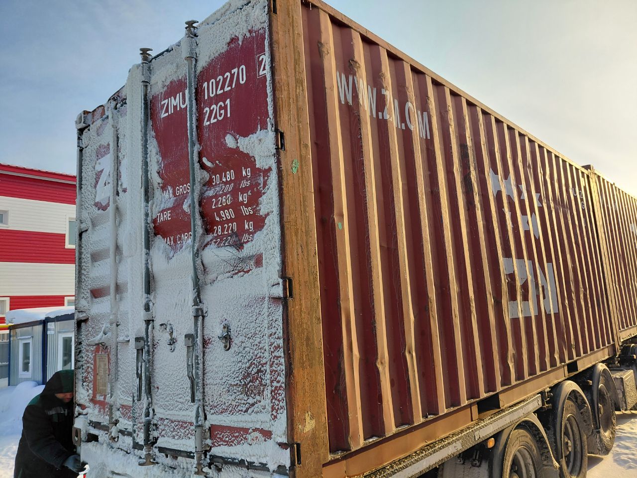 Морской контейнер ZIMU1022702
