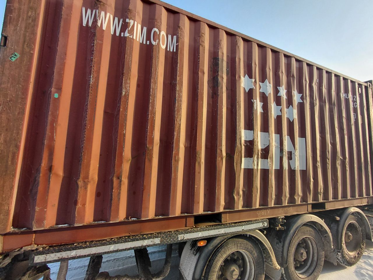 Морской контейнер ZIMU1022702