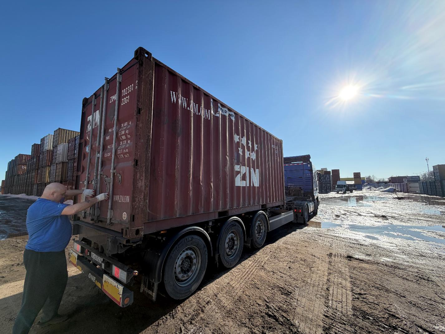 Морской контейнер ZIMU1023313