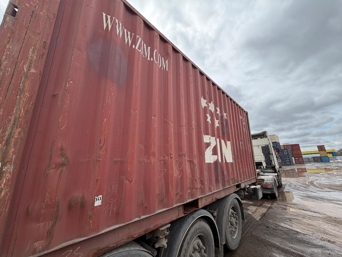 Морской контейнер ZIMU1024834